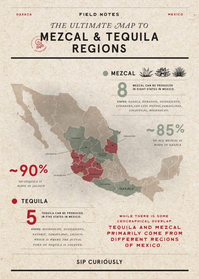 Mezcal vs. Tequila: The Main Differences - The Lost Explorer Mezcal